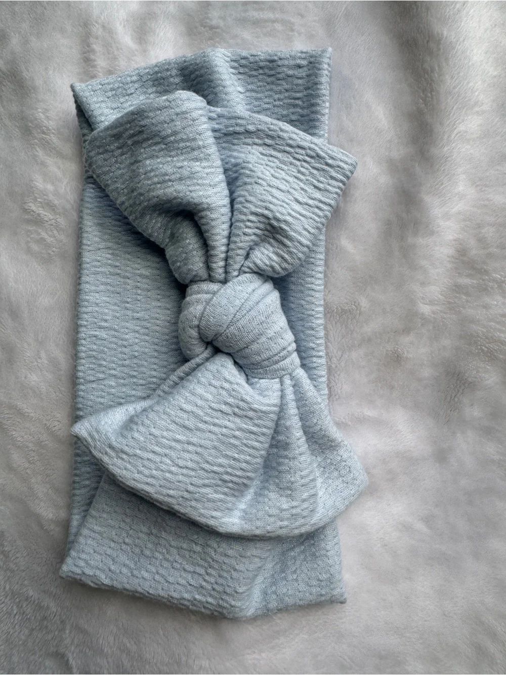 NEW trio of handmade Baby Girl bow Headband cute baby shower gift, nylon fabric.